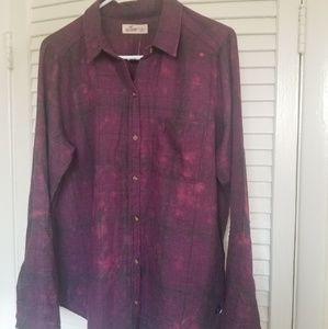 Hollister Tops - HOLLISTER VINTAGE FLANNEL LONGSLEEVE TOP Hollister Tops - HOLLISTER VINTAGE FLANNEL LONGSLEEVE TOP